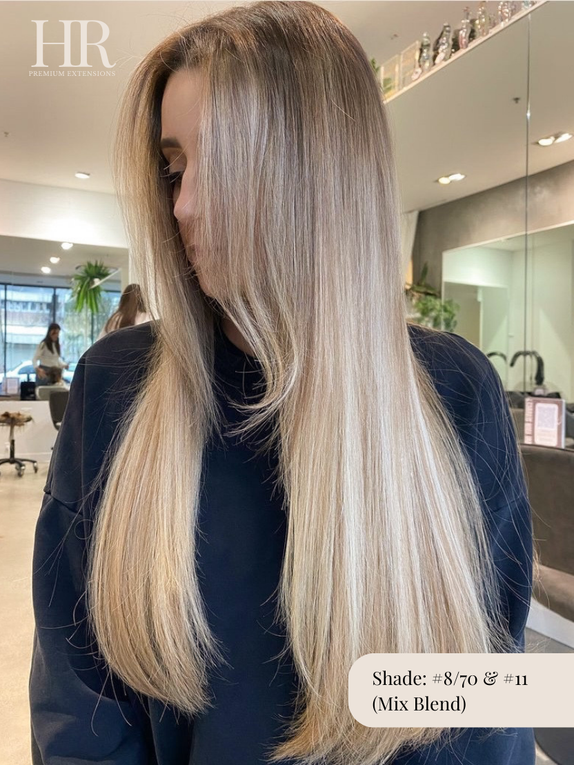 22'' Foiled Blonde Tape Extensions #11/60 - WAREHOUSE SALE