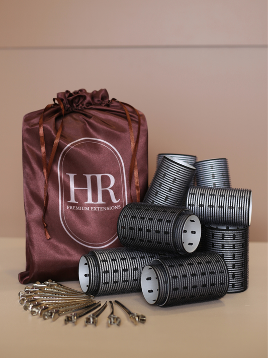 HR Roller Set (Aluminium Velcro Hair Rollers)