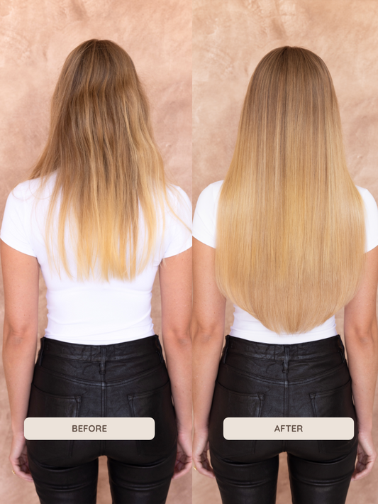 20'' Dark Blonde Genius Weft Extensions #11 - WAREHOUSE SALE
