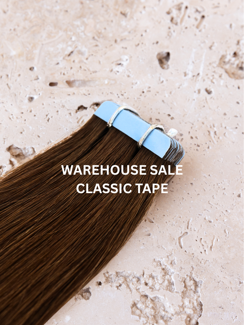 Tape Hair Extensions WAREHOUSE SALE (Dark Chocolate)