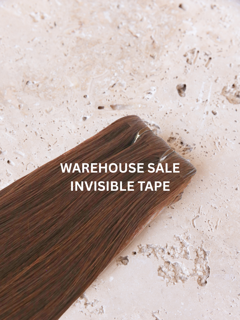 Invisible Tape Hair Extensions WAREHOUSE SALE (Medium Brown)