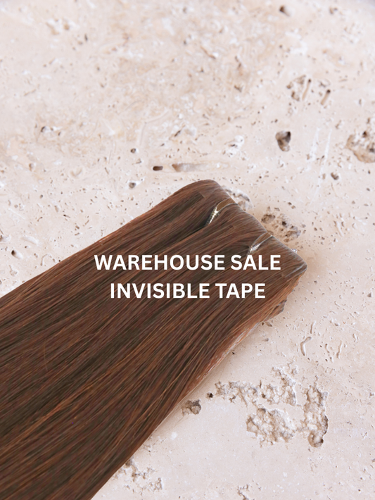 Invisible Tape Hair Extensions WAREHOUSE SALE (Medium Brown)