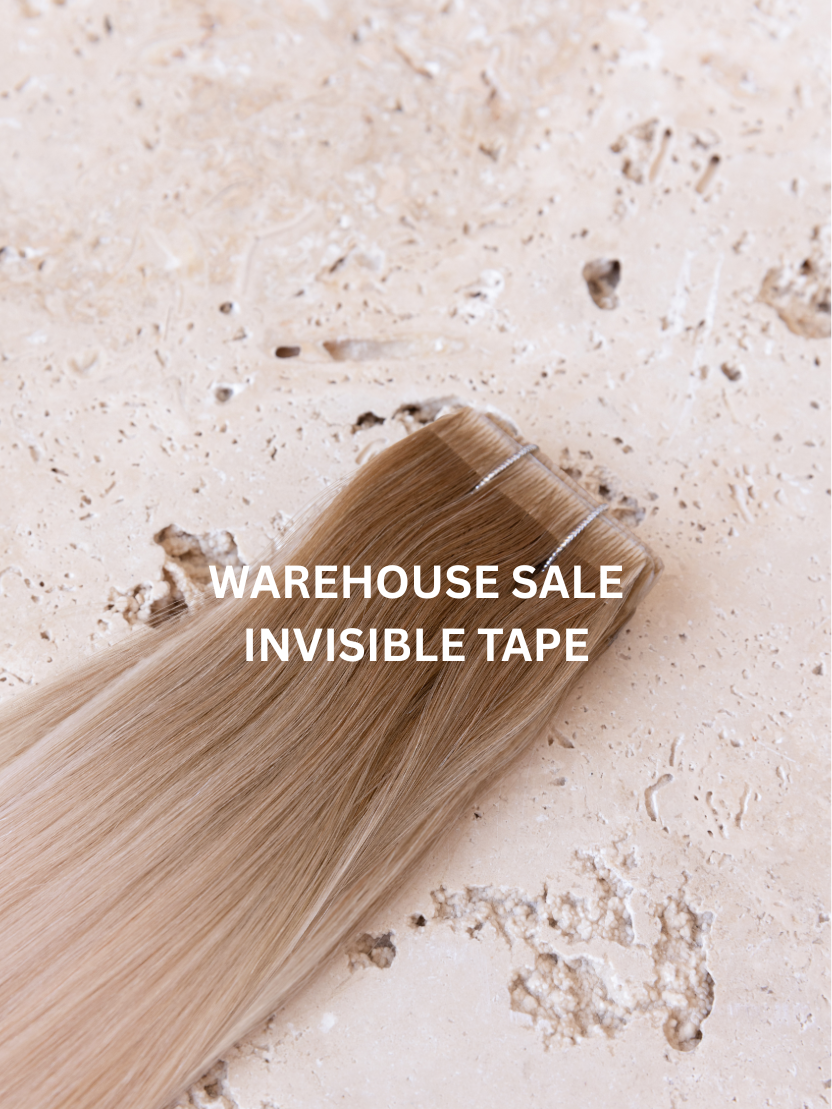 Invisible Tape Extensions - WAREHOUSE SALE (Lived-in Blonde)